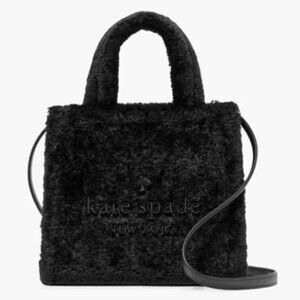 Kate Spade Ellie Faux Fur Small Tote NWT